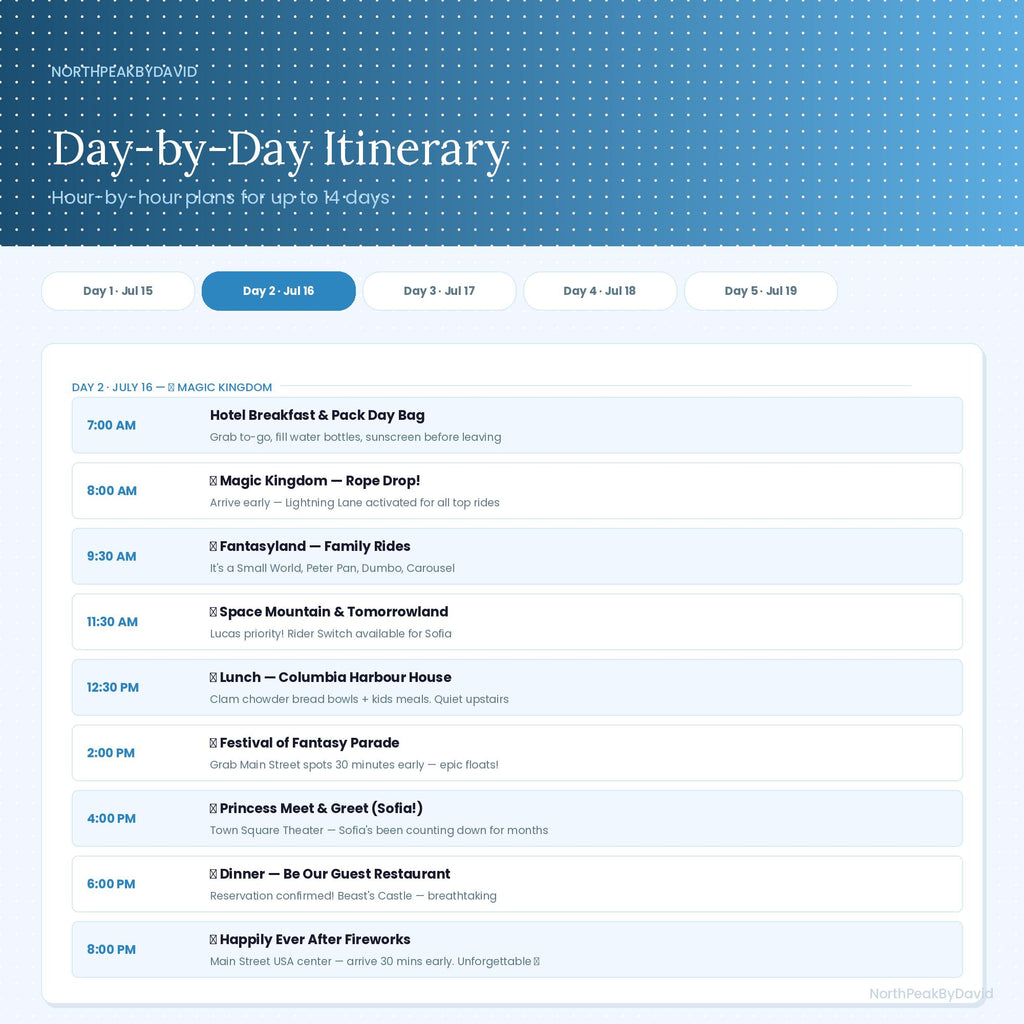 Family Vacation Planner | Interactive Budget Itinerary Packing List (Digital Download)