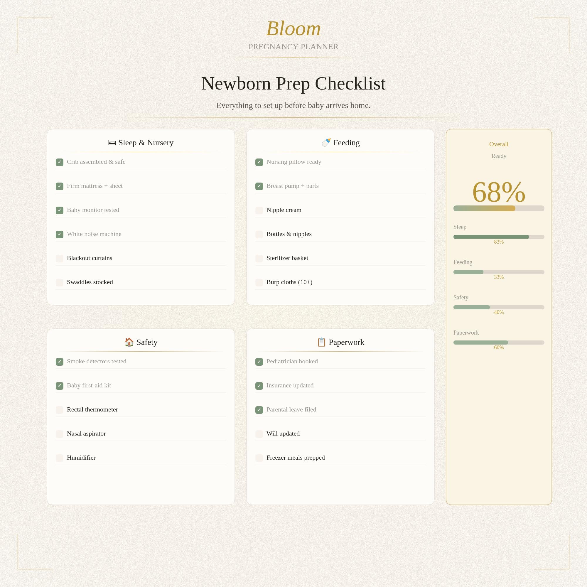 Interactive Pregnancy Planner | Week-by-Week Tracker, Birth Plan (Digital Download)